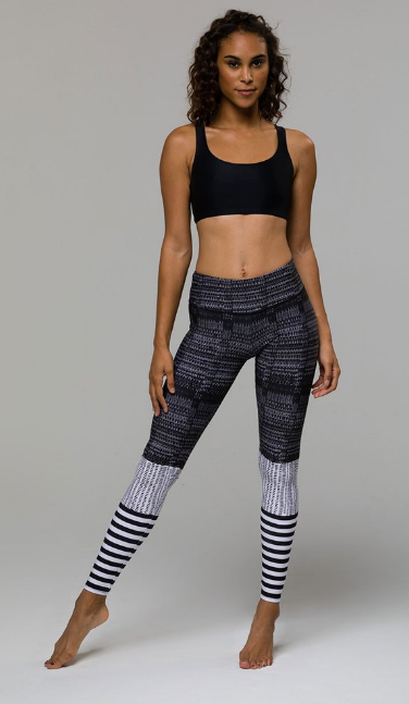 Image Title Onzie Graphic Leggings - Levels